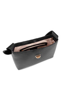Geox Women's Black Solangy Leather Shoulder Bag | Derimod Geox Women's Black Solangy Leather Shoulder Bag | Derimod