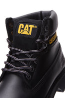 Caterpillar Women's Black Leather Colorado Boots | Derimod Caterpillar Women's Black Leather Colorado Boots | Derimod