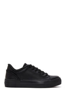 Kadın Siyah Deri Sneaker | Derimod Kadın Siyah Deri Sneaker | Derimod
