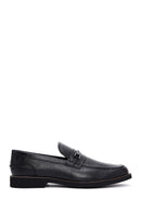 Men's Black Leather Casual Loafer | Derimod Men's Black Leather Casual Loafer | Derimod