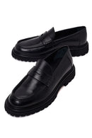 Erkek Siyah Deri Casual Loafer | Derimod Erkek Siyah Deri Casual Loafer | Derimod