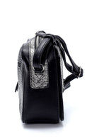 Women's Snakeskin Pattern Detailed Shoulder Bag | Derimod Women's Snakeskin Pattern Detailed Shoulder Bag | Derimod