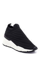 Kadın Siyah Kalın Tabanlı Sneaker | Derimod Kadın Siyah Kalın Tabanlı Sneaker | Derimod