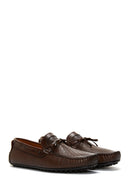 Men's Leather Printed Loafer | Derimod Men's Leather Printed Loafer | Derimod