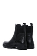 Women's Black Leather Chelsea Boots | Derimod Women's Black Leather Chelsea Boots | Derimod