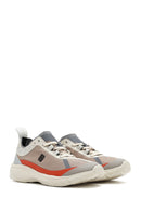 Women's Beige Lace-Up Chunky Sole Sneakers | Derimod Women's Beige Lace-Up Chunky Sole Sneakers | Derimod