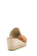 Women's Suede Heel Detailed Slippers | Derimod Women's Suede Heel Detailed Slippers | Derimod