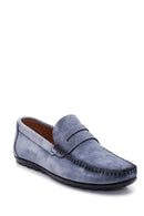 Erkek Deri Süet Loafer | Derimod Erkek Deri Süet Loafer | Derimod