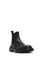 Men's Black Leather Chelsea Boot | Derimod Men's Black Leather Chelsea Boot | Derimod