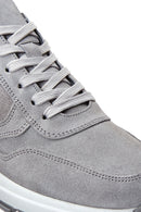 Kadın Antrasit Süet Deri Sneaker | Derimod Kadın Antrasit Süet Deri Sneaker | Derimod