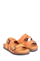 Women's Casual Leather Slippers | Derimod Women's Casual Leather Slippers | Derimod