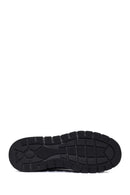 Erkek Gri Bağcıklı Nubuk Deri Sneaker | Derimod Erkek Gri Bağcıklı Nubuk Deri Sneaker | Derimod