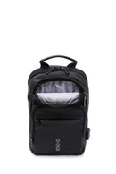 D-Pack Men's Black Technological Fabric Crossbody Bag | Derimod D-Pack Men's Black Technological Fabric Crossbody Bag | Derimod