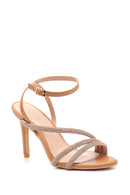 Women's Stone Heeled Sandals | Derimod Women's Stone Heeled Sandals | Derimod