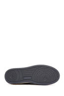 Men's Anthracite Suede Leather Sneaker | Derimod Men's Anthracite Suede Leather Sneaker | Derimod