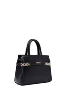 Women's Black Long Strap Chain Detailed Handbag | Derimod Women's Black Long Strap Chain Detailed Handbag | Derimod
