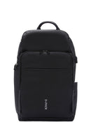 D-Pack Unisex Black Technological Fabric Backpack | Derimod D-Pack Unisex Black Technological Fabric Backpack | Derimod