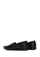 Women's Black Leather Comfort Loafer | Derimod Women's Black Leather Comfort Loafer | Derimod