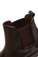 Men's Brown Leather Chelsea Boot | Derimod Men's Brown Leather Chelsea Boot | Derimod