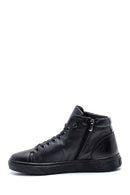 Men's Leather High Top Sneaker | Derimod Men's Leather High Top Sneaker | Derimod