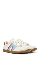 Camper Women's White Pelotas Soller Lace-Up Leather Sneaker | Derimod Camper Women's White Pelotas Soller Lace-Up Leather Sneaker | Derimod