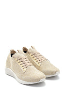 Kadın Altun Desenli Sneaker | Derimod Kadın Altun Desenli Sneaker | Derimod