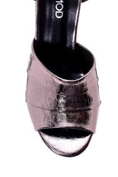 Women's Silver Heeled Shoes | Derimod Women's Silver Heeled Shoes | Derimod