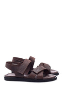 Men's Nubuck Leather Sandals | Derimod Men's Nubuck Leather Sandals | Derimod