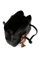 Women's Black Long Strap Shoulder Bag | Derimod Women's Black Long Strap Shoulder Bag | Derimod