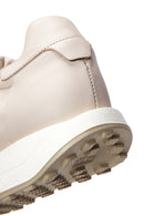 Erkek Bej Deri Sneaker | Derimod Erkek Bej Deri Sneaker | Derimod