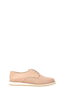 Beige Women's Leather Shoes | Derimod Beige Women's Leather Shoes | Derimod
