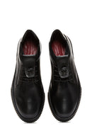 Erkek Siyah Deri Casual Sneaker | Derimod Erkek Siyah Deri Casual Sneaker | Derimod