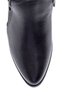 Kadın Topuklu Fermuar Detaylı Bootie | Derimod Kadın Topuklu Fermuar Detaylı Bootie | Derimod