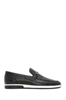 Men's Black Leather Casual Loafer | Derimod Men's Black Leather Casual Loafer | Derimod