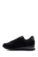 Hammer Jack Men's Black-Smoked Peru Suede Leather Sneaker | Derimod Hammer Jack Men's Black-Smoked Peru Suede Leather Sneaker | Derimod