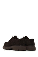 Male Brown Lace-Up Thick-Soled Suede Casual Shoes | Derimod Male Brown Lace-Up Thick-Soled Suede Casual Shoes | Derimod
