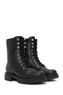 Women's Black Zippered Boots | Derimod Women's Black Zippered Boots | Derimod