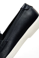 Erkek Lacivert Deri Loafer | Derimod Erkek Lacivert Deri Loafer | Derimod