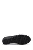 Kadın Siyah Dolgu Topuk Loafer | Derimod Kadın Siyah Dolgu Topuk Loafer | Derimod