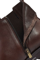 Men's Brown Leather Chelsea Boots | Derimod Men's Brown Leather Chelsea Boots | Derimod