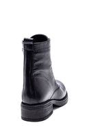 Women's Leather Zipper Detailed Boots | Derimod Women's Leather Zipper Detailed Boots | Derimod