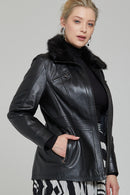 Mira (plus) Women's Black Coat | Derimod Mira (plus) Women's Black Coat | Derimod