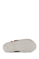 Women's Tan Leather Comfort Sandals | Derimod Women's Tan Leather Comfort Sandals | Derimod