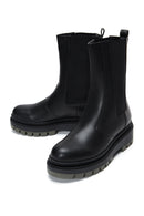 Women's Black Thick Soled Chelsea Boots | Derimod Women's Black Thick Soled Chelsea Boots | Derimod