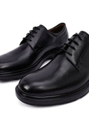 Men's Black Lace Up Leather Casual Shoes | Derimod Men's Black Lace Up Leather Casual Shoes | Derimod