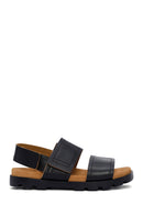 Camper Erkek Siyah Brutus Deri Sandalet | Derimod Camper Erkek Siyah Brutus Deri Sandalet | Derimod