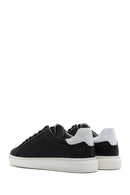 Men's Black Lace-up Leather Sneaker | Derimod Men's Black Lace-up Leather Sneaker | Derimod