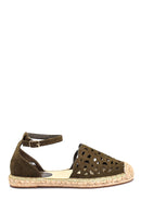 Women's Straw Sole Sandals | Derimod Women's Straw Sole Sandals | Derimod