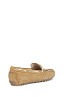 Geox Women's Brown Suede Leelyan Loafer | Derimod Geox Women's Brown Suede Leelyan Loafer | Derimod