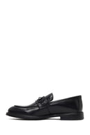 Men's Black Buckled Leather Loafer | Derimod Men's Black Buckled Leather Loafer | Derimod